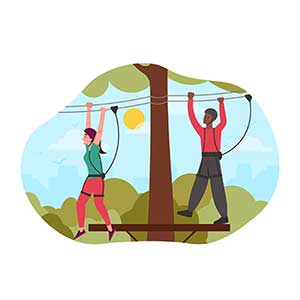 Challenge Course & Zipline